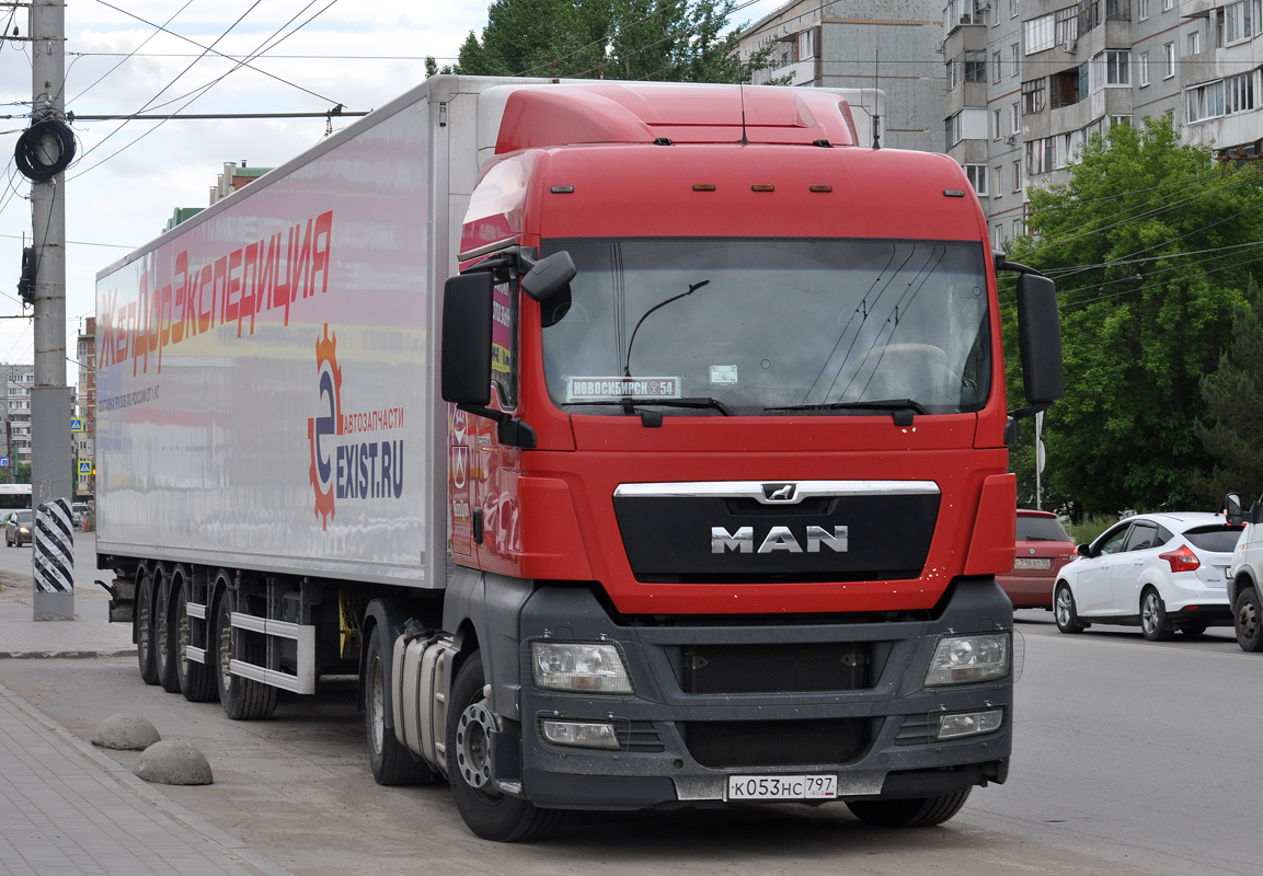 Москва, № К 053 НС 797 — MAN TGX ('2007) 18.400