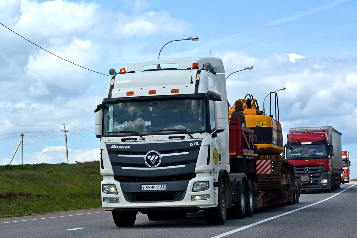 Иркутская область, № Н 659 ВС 138 — Foton Auman GTL / TL (H4) (общая)