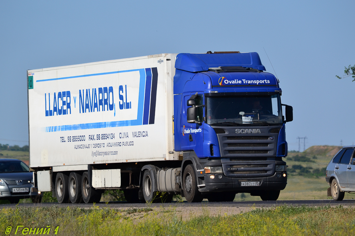 Крым, № А 087 СТ 82 — Scania ('2004) R420