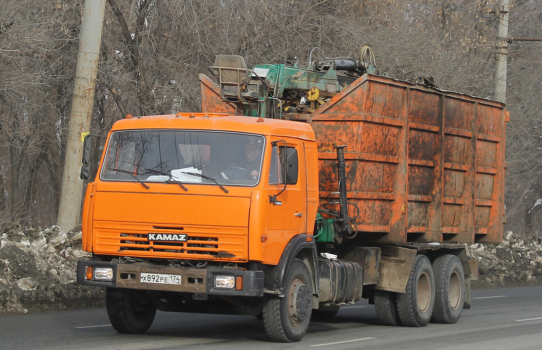 Челябинская область, № Х 892 РЕ 174 — КамАЗ-54115 [541150]