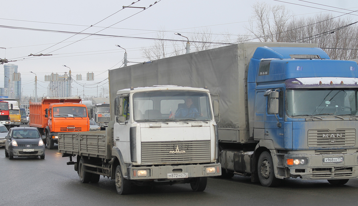 Челябинская область, № М 872 УО 74 — МАЗ-437041 "Зубрёнок"