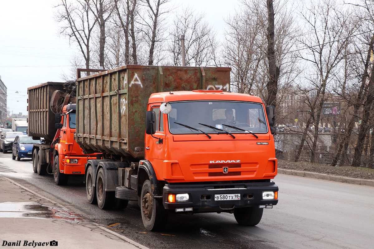 Санкт-Петербург, № В 580 ТХ 98 — КамАЗ-65115-D3