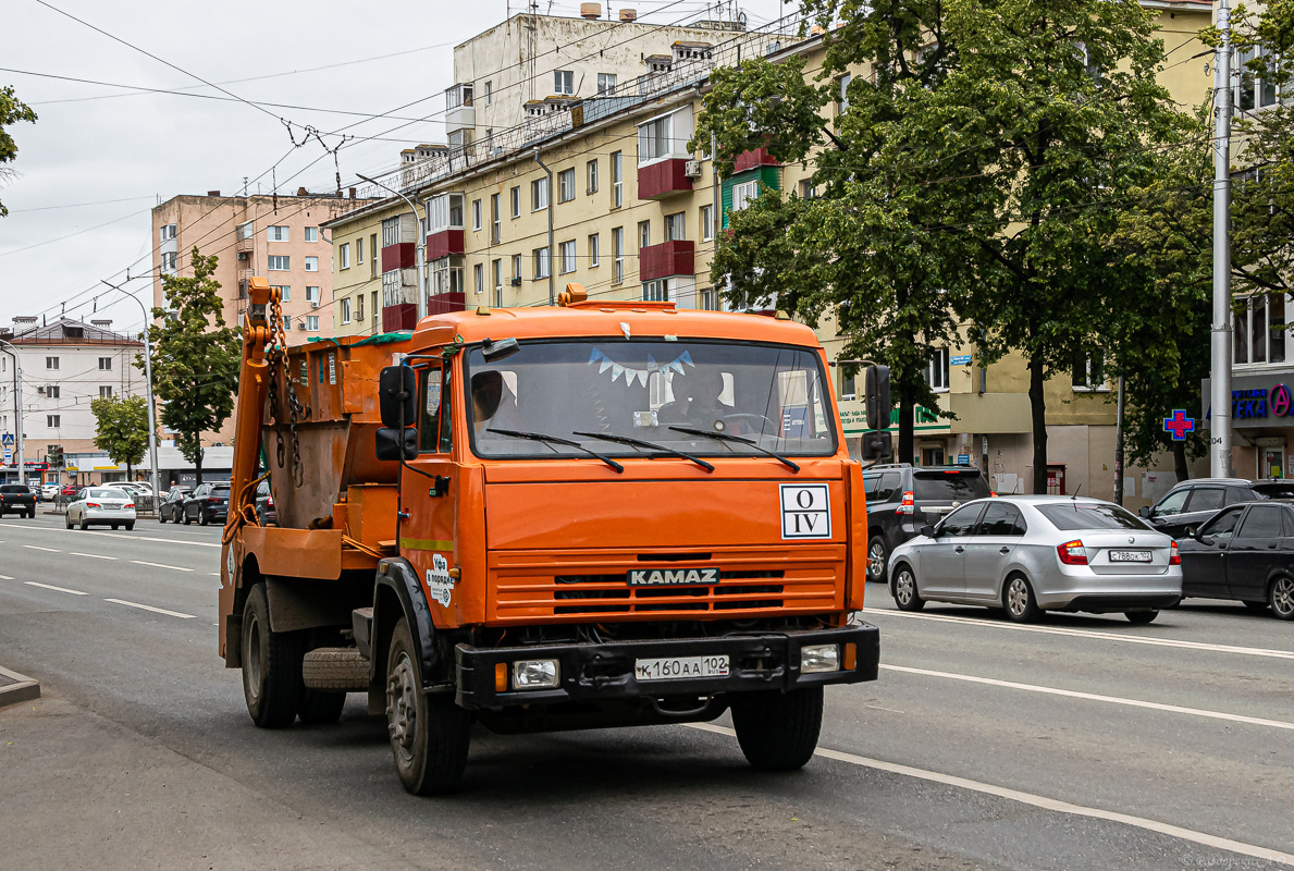 Башкортостан, № К 160 АА 102 — КамАЗ-43253-A3