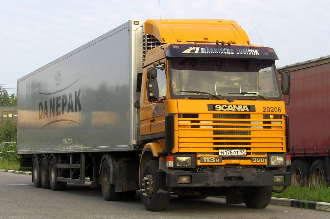 Санкт-Петербург, № М 178 ОТ 98 — Scania (II) R113H