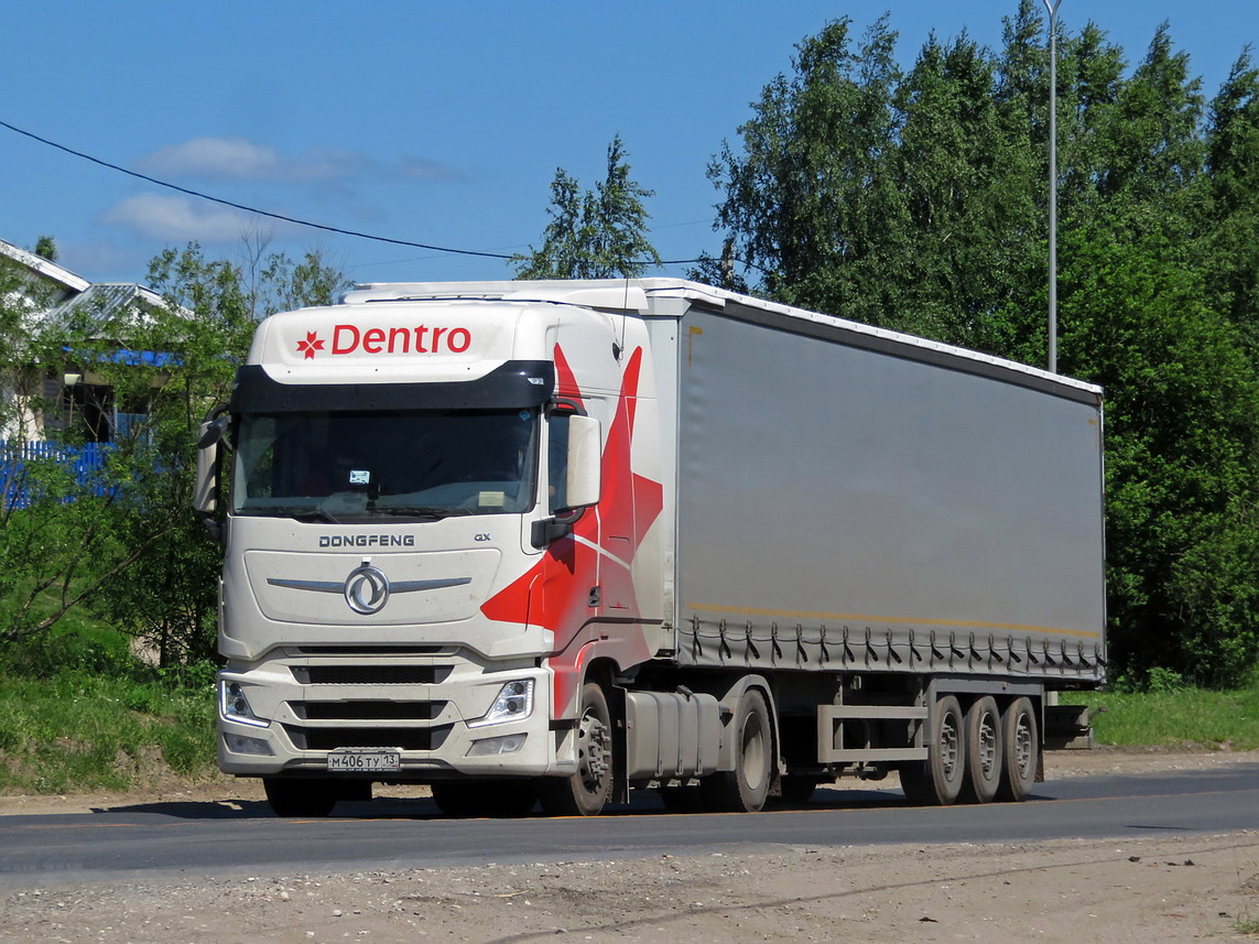 Мордовия, № М 406 ТУ 13 — Dongfeng GX DFH4180