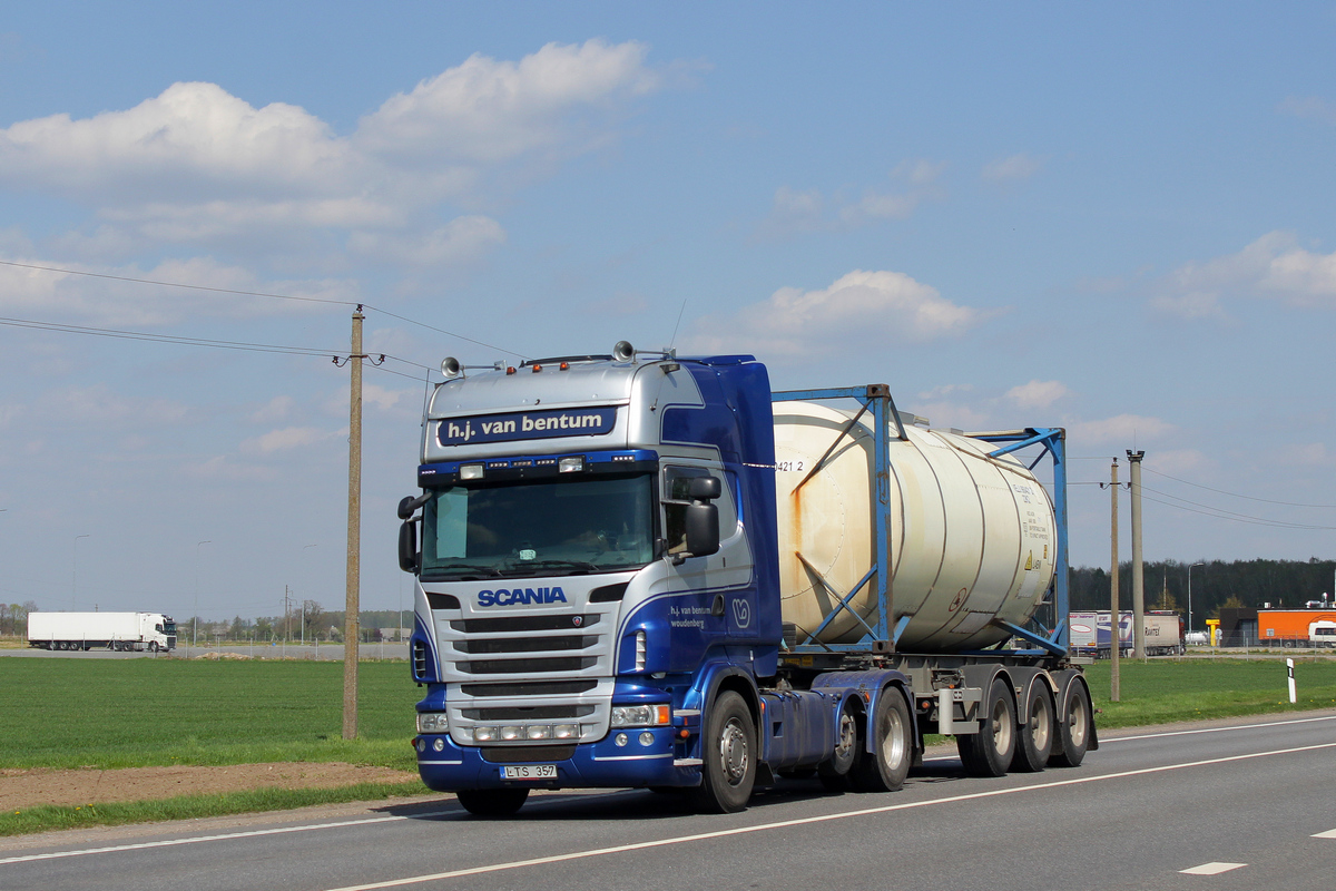 Литва, № LTS 357 — Scania ('2009) R480