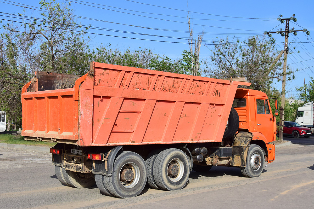 Волгоградская область, № Р 501 СТ 34 — КамАЗ-6520-06 [65200F]