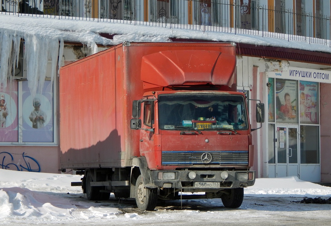 Самарская область, № В 560 МО 763 — Mercedes-Benz LK 814