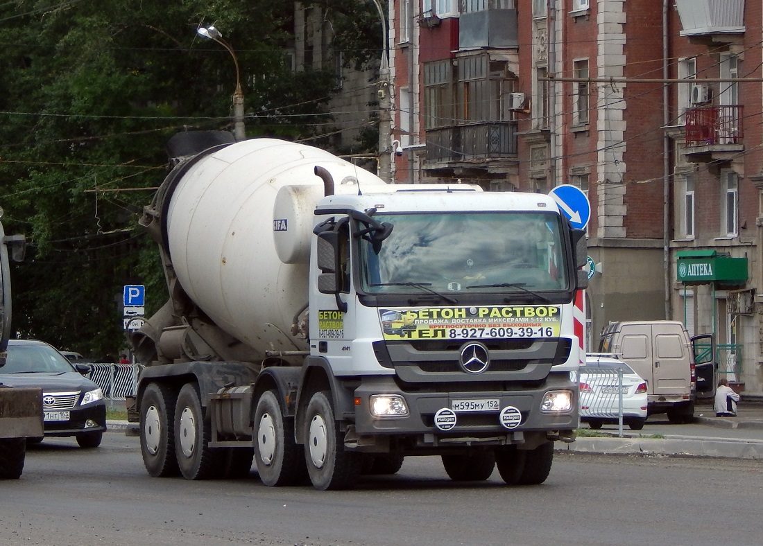 Нижегородская область, № М 595 МУ 152 — Mercedes-Benz Actros '09 4141 [Z9M]