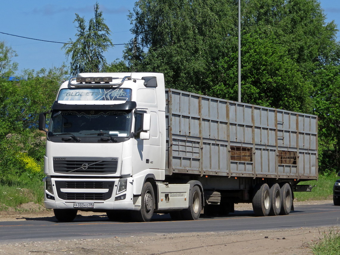 Калмыкия, № А 333 КО 08 — Volvo ('2008) FH.460