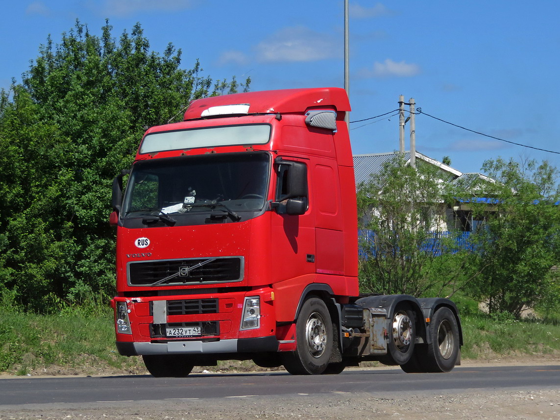 Кировская область, № А 232 УТ 43 — Volvo ('2002) FH12.420