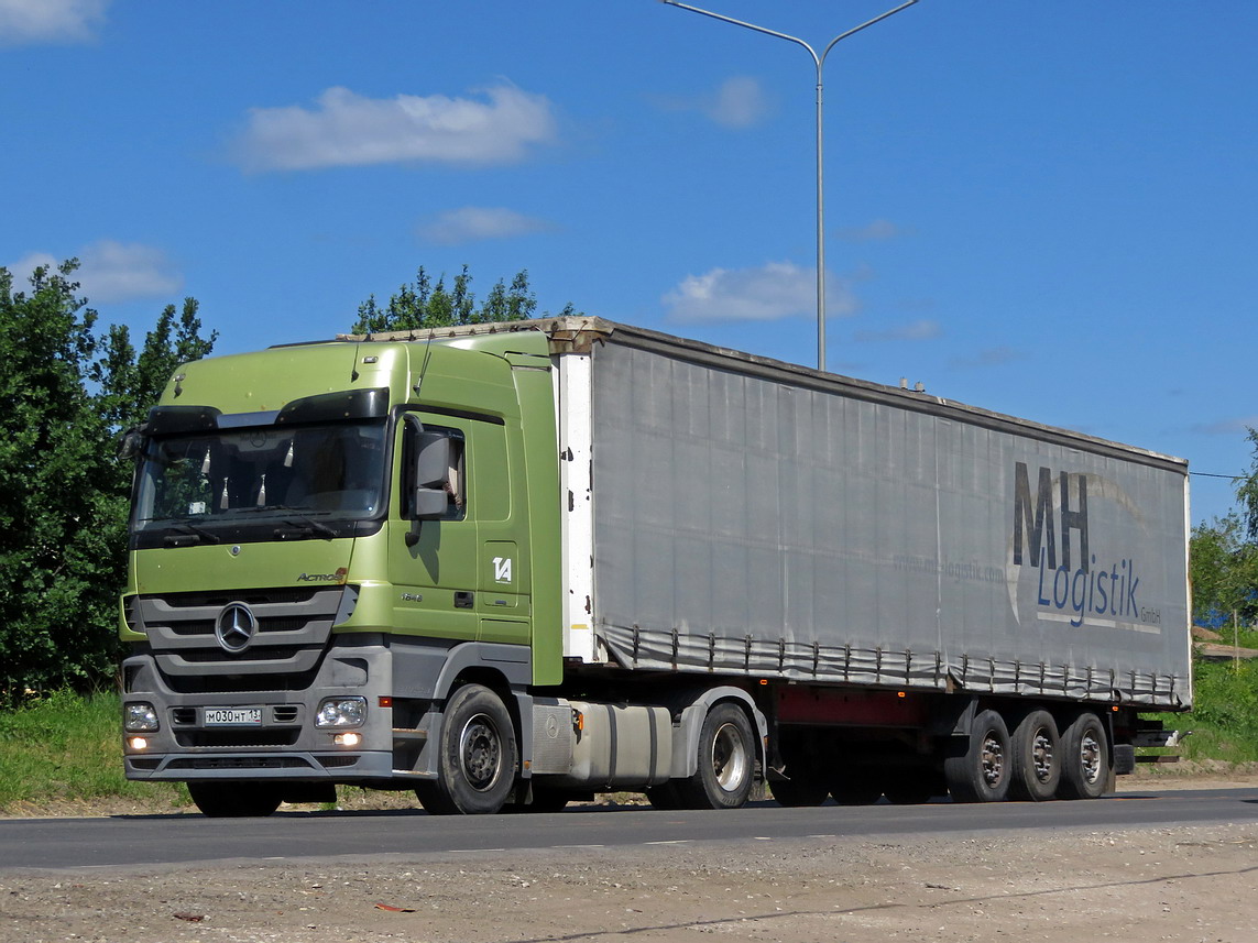 Мордовия, № М 030 НТ 13 — Mercedes-Benz Actros ('2009) 1846