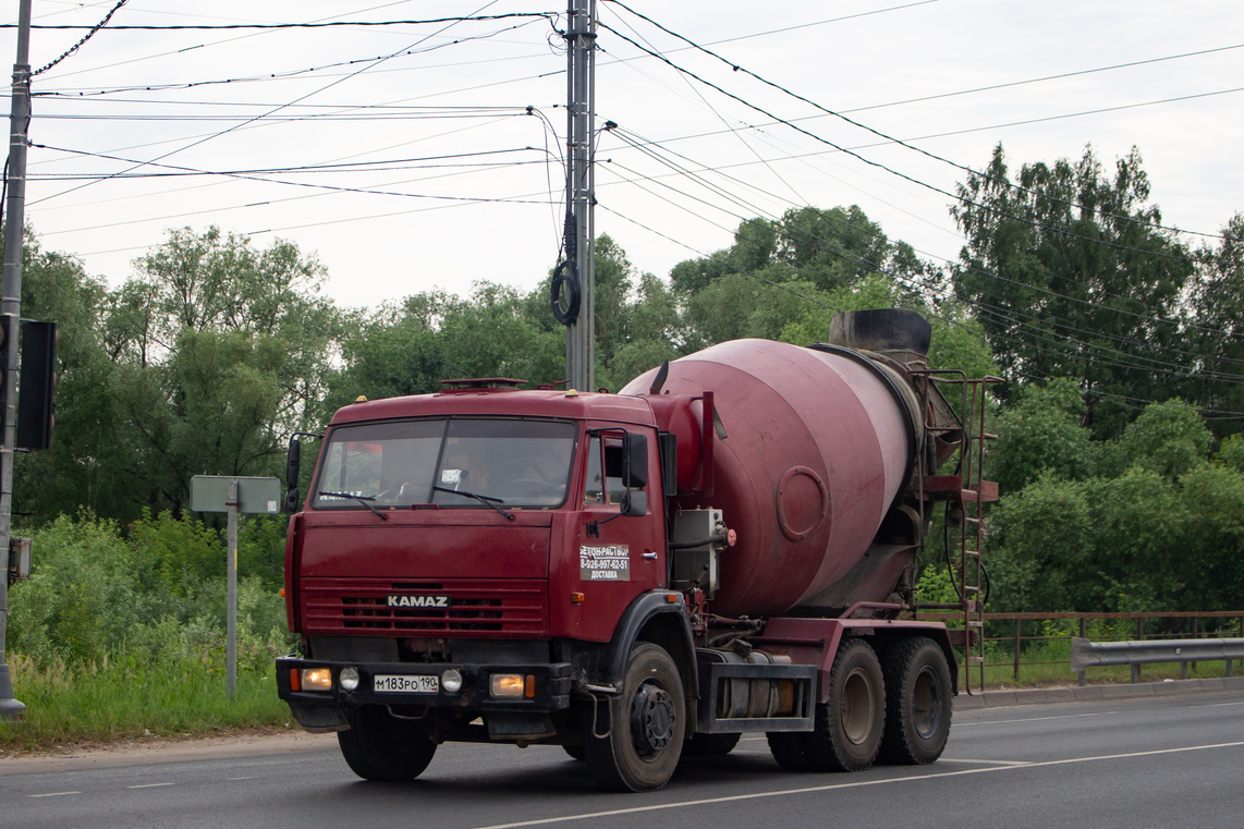 Московская область, № М 183 РО 190 — КамАЗ-53229-15 [53229R]