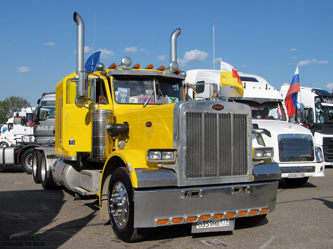 Москва, № О 359 МВ 777 — Peterbilt 359; Московская область — Фестиваль TruckDay 2024 — июнь