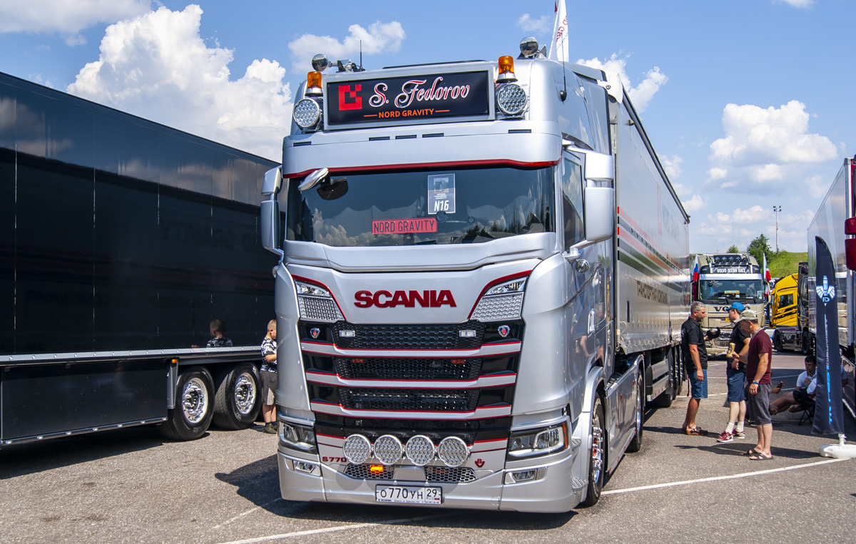 Архангельская область, № О 770 УН 29 — Scania ('2016) S770; Московская область — Фестиваль TruckDay 2024 — июнь