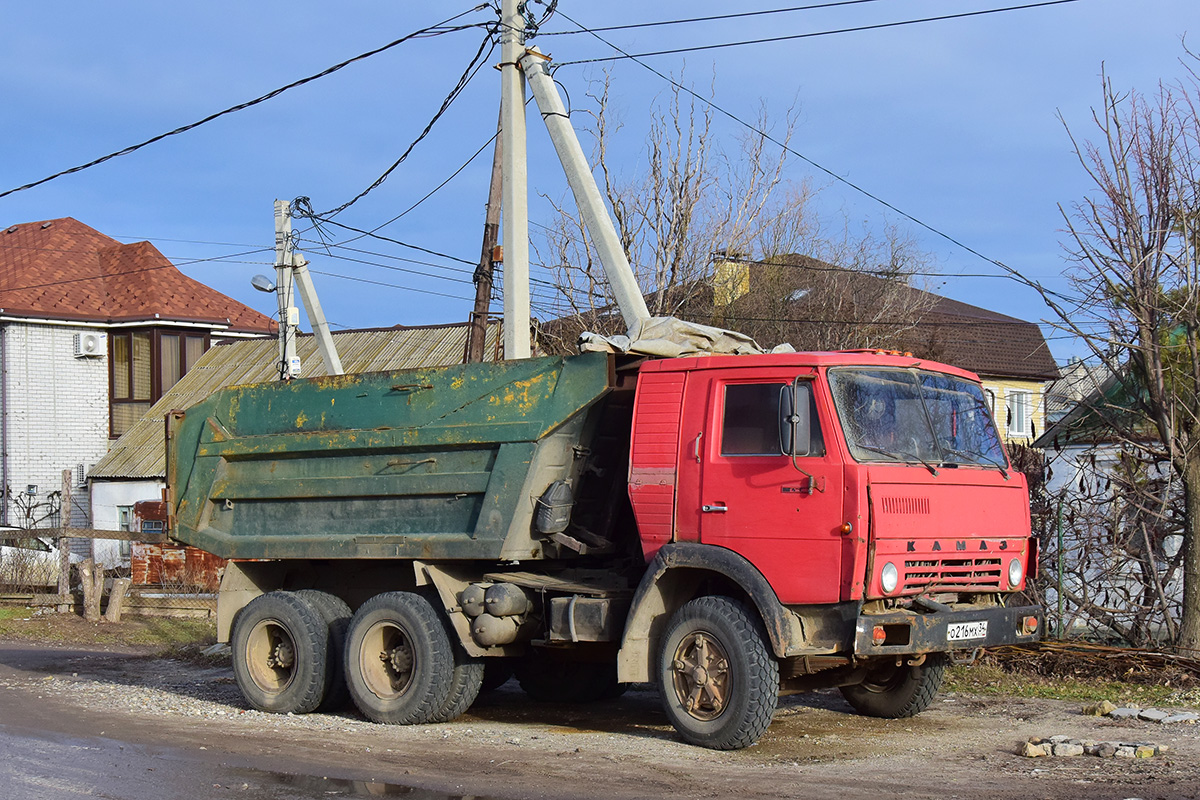 Волгоградская область, № О 216 МХ 34 — КамАЗ-5410