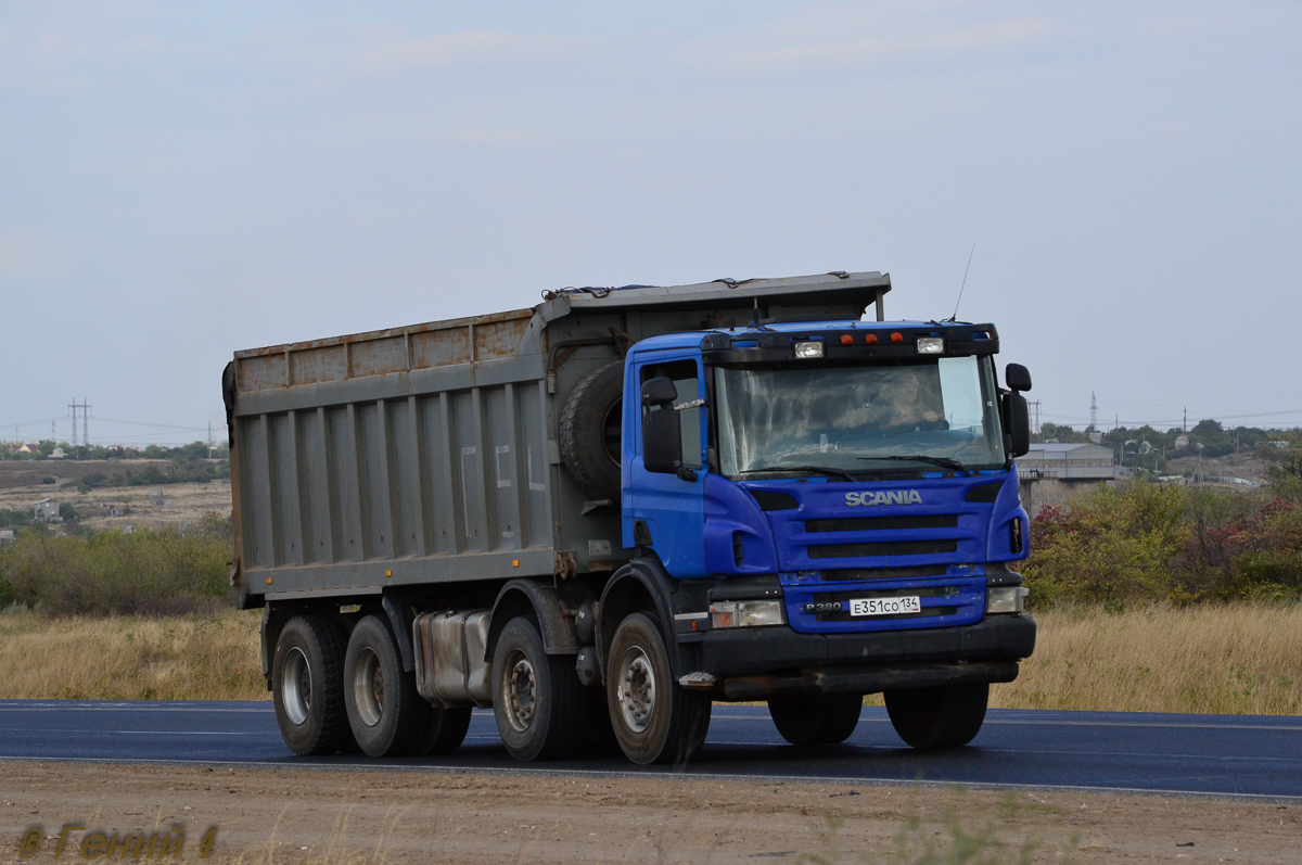 Волгоградская область, № Е 351 СО 134 — Scania ('2004) P420