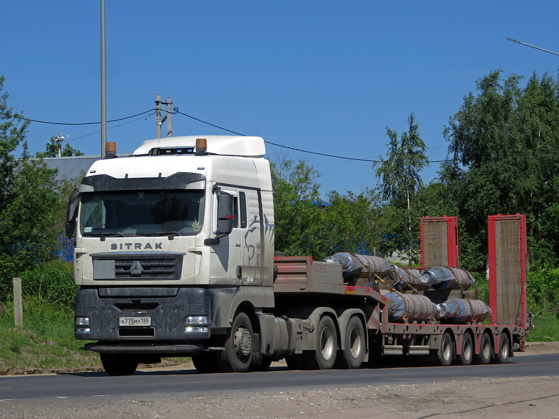 Омская область, № А 775 МУ 155 — Sitrak C7H / G7 / C9H (общая)