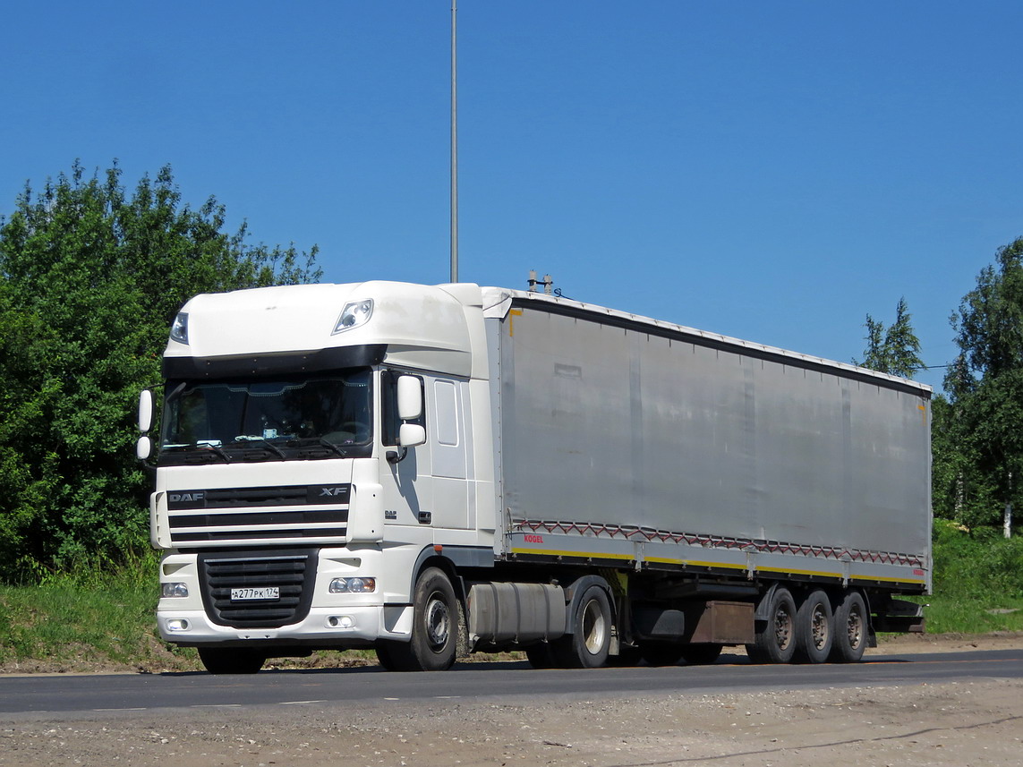 Челябинская область, № А 277 РК 174 — DAF XF105 FT