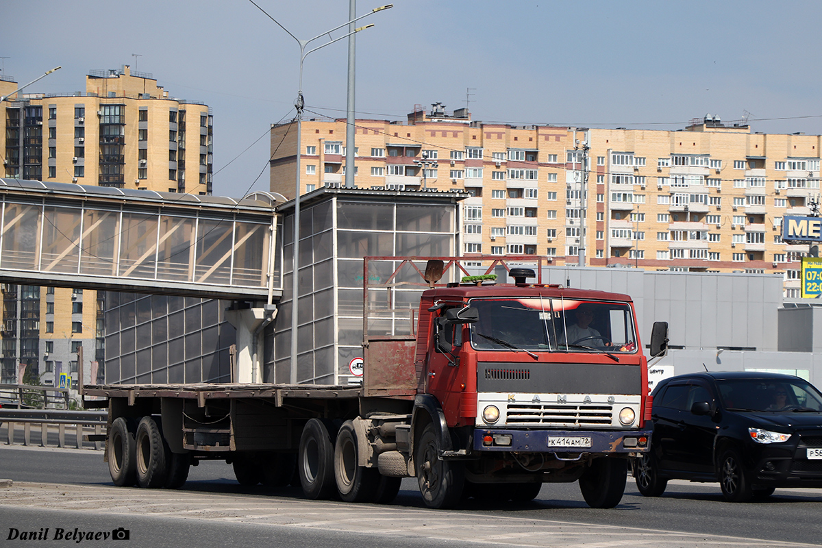 Тюменская область, № К 414 АМ 72 — КамАЗ-54112