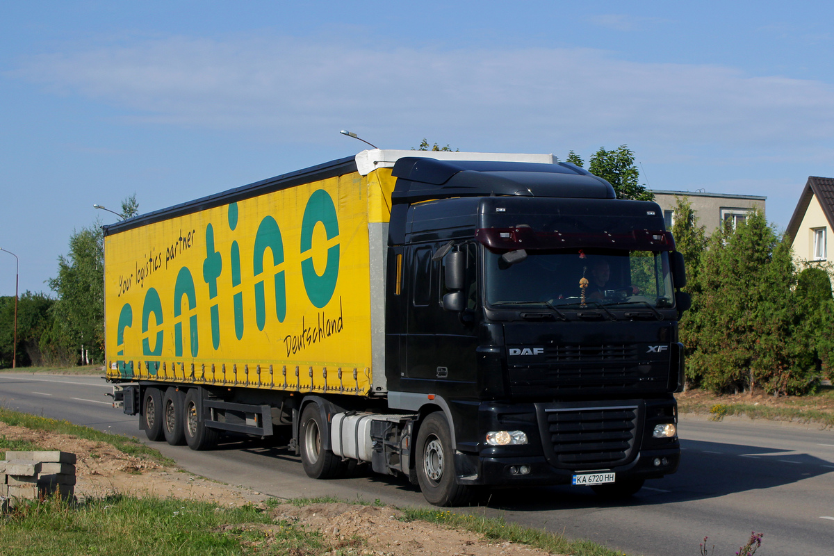 Киев, № КА 6720 НН — DAF XF105 FT