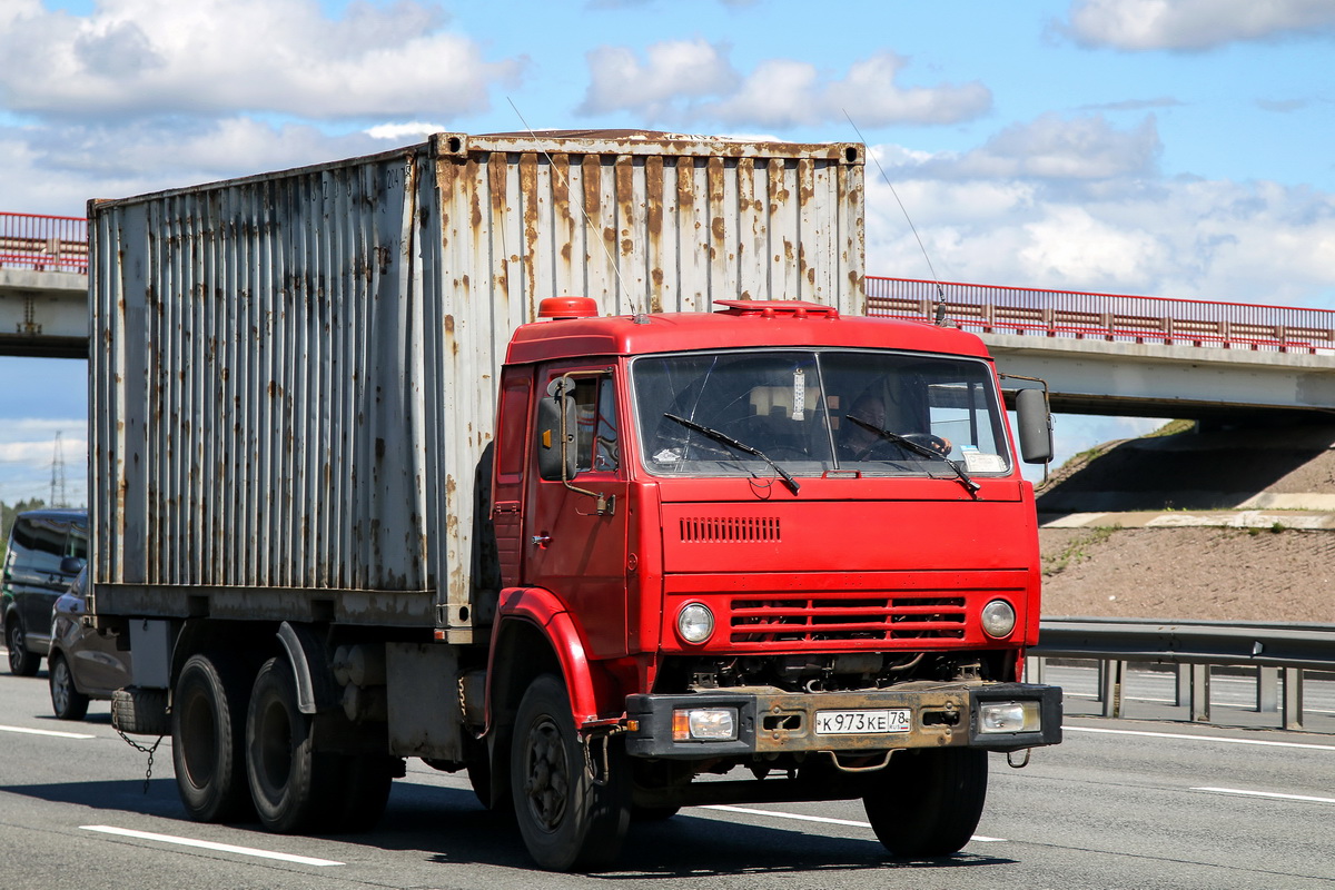 Санкт-Петербург, № К 973 КЕ 78 — КамАЗ-53212