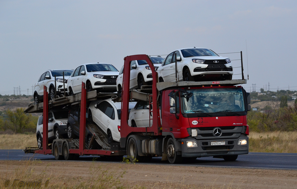 Москва, № В 405 ОА 777 — Mercedes-Benz Actros '09 1832 [Z9M]