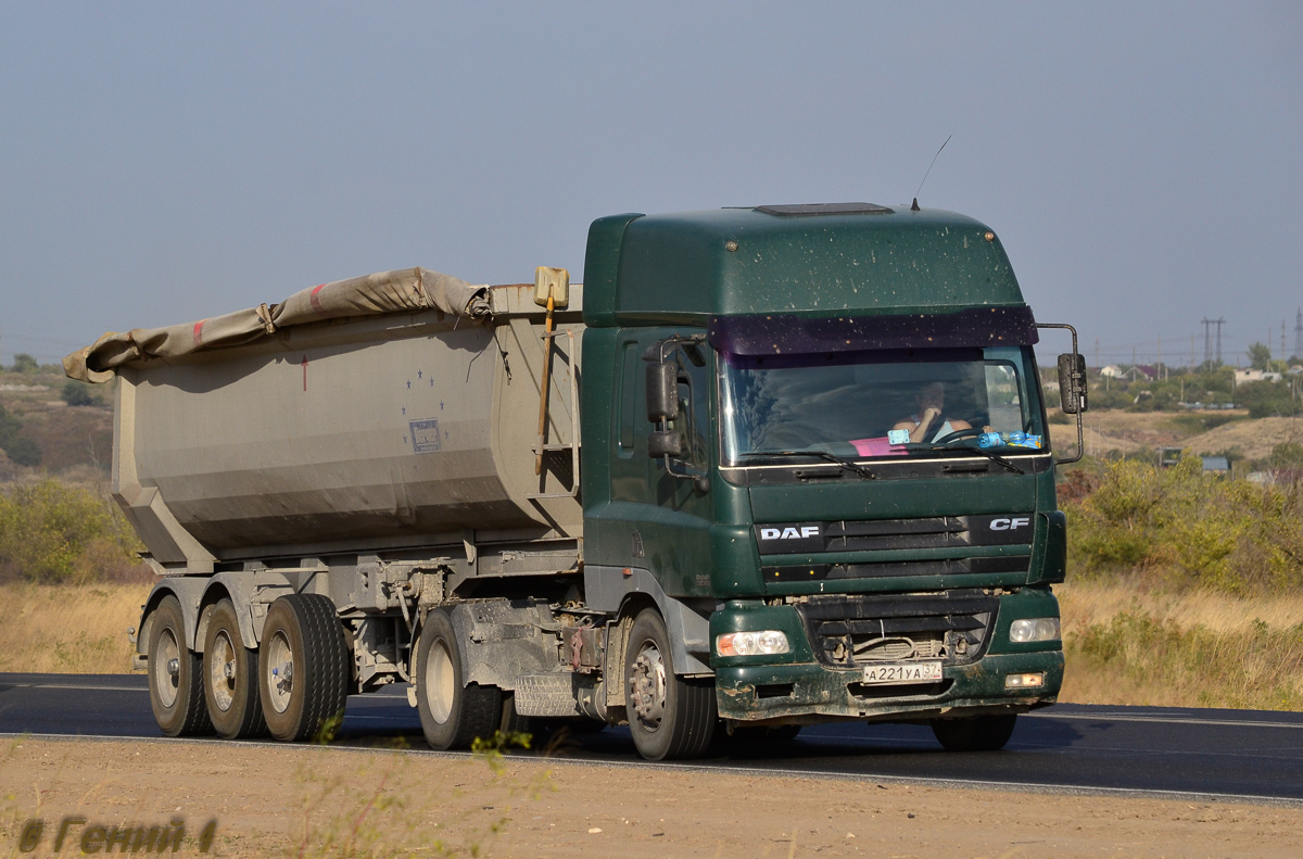 Волгоградская область, № А 221 УА 37 — DAF 85 (CF) FT