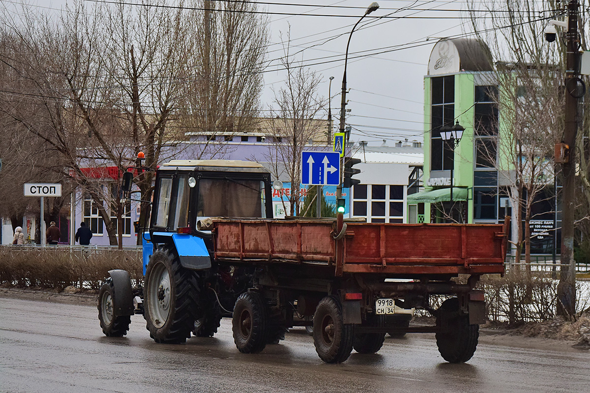 Волгоградская область, № 9918 СН 34 — 2ПТС-4 (общая модель)