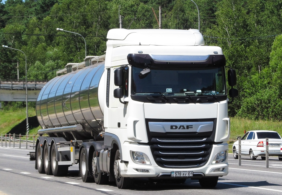 Астана, № 578 AV 01 — DAF XF Euro6 FTG