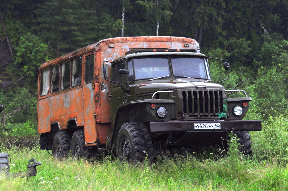 Кемеровская область, № О 626 ЕХ 42 — Урал-4320-01