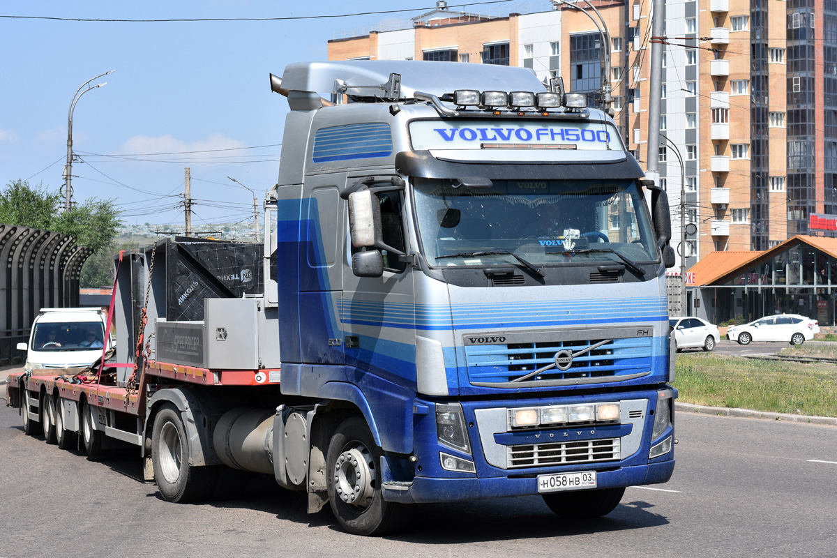 Бурятия, № Н 058 НВ 03 — Volvo ('2008) FH.500