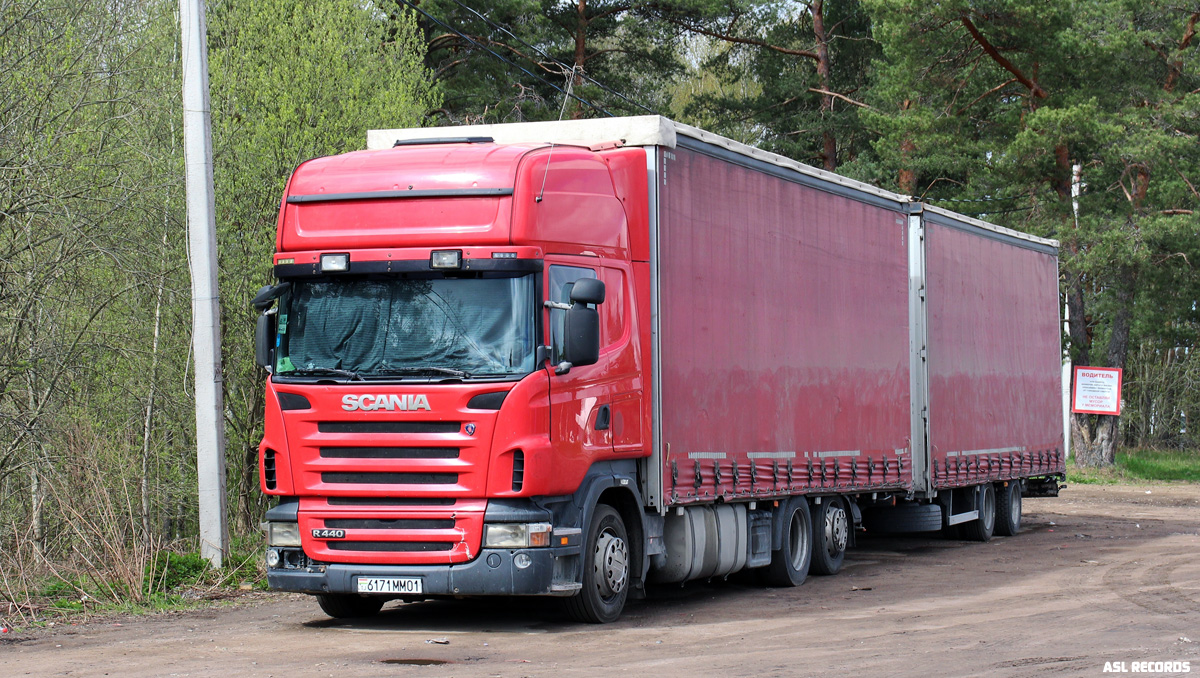 Таджикистан, № 6171 MM 01 — Scania ('2004) R440