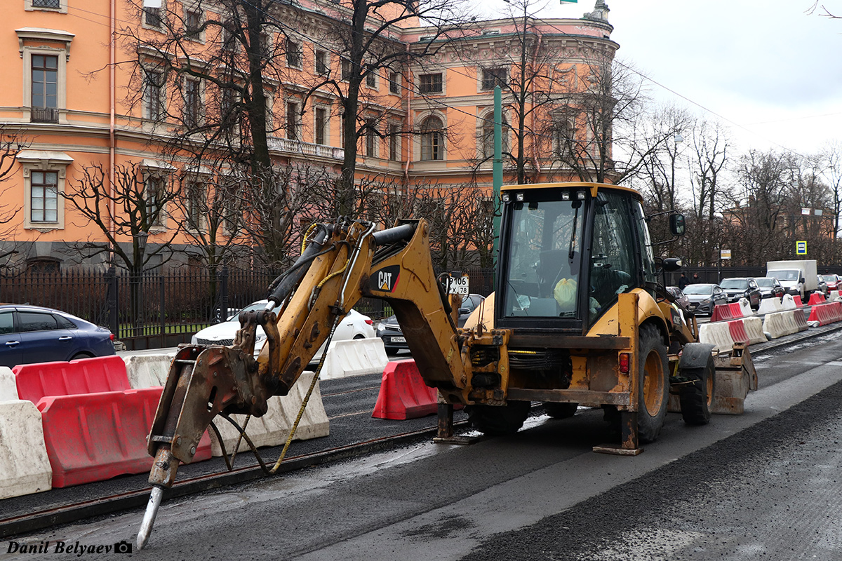 Санкт-Петербург, № 9106 РХ 78 — Caterpillar 428