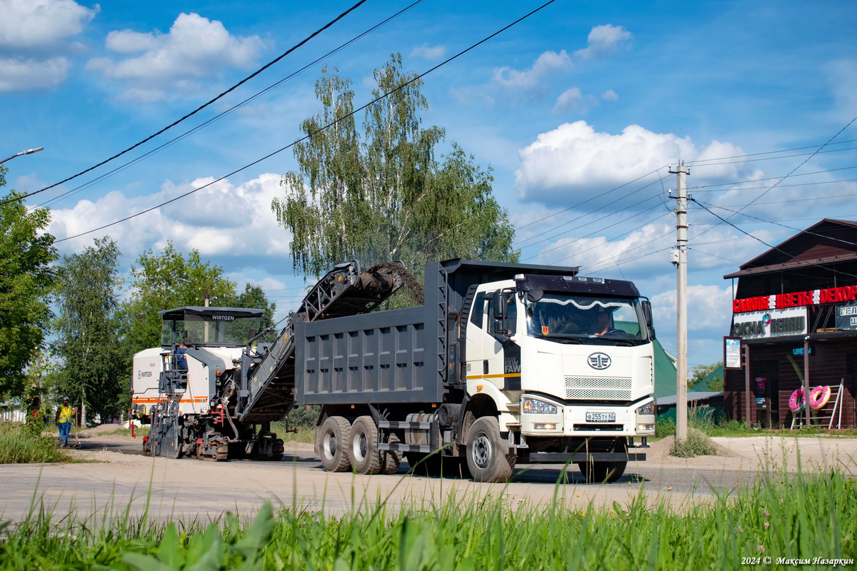 Рязанская область, № В 255 ТУ 62 — FAW J6 CA3250