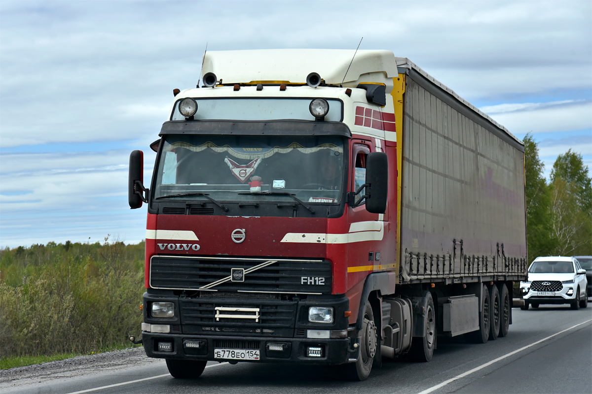 Свердловская область, № Е 778 ЕО 154 — Volvo ('1993) FH12.420