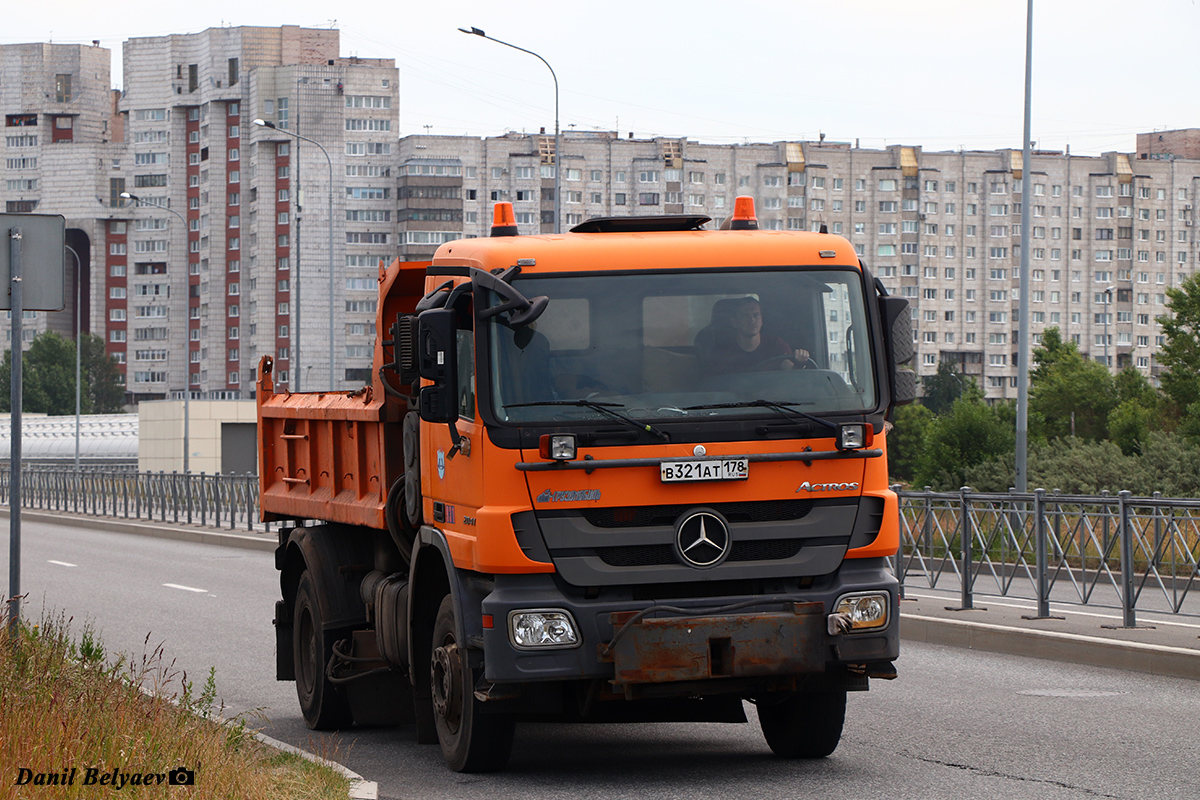 Санкт-Петербург, № В 321 АТ 178 — Mercedes-Benz Actros ('2009) 2041