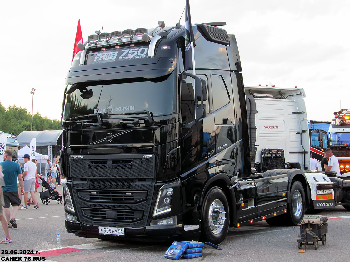 Дагестан, № Р 909 РУ 05 — Volvo ('2012) FH.460 [X9P]; Московская область — Фестиваль TruckDay 2024 — июнь