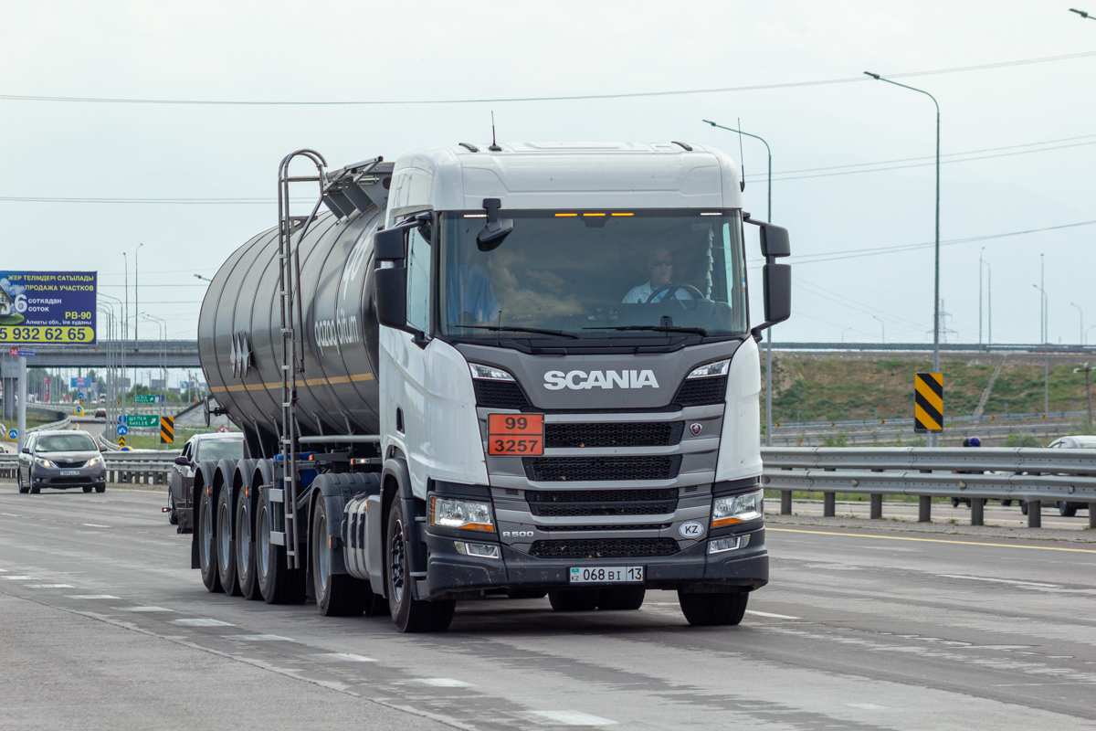 Туркестанская область, № 068 BI 13 — Scania ('2016) R500