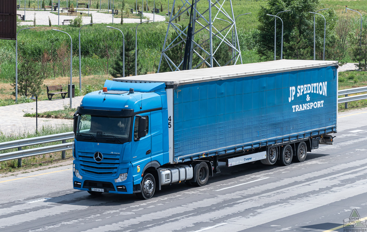 Астана, № 560 BK 01 — Mercedes-Benz Actros ('2011) 1848