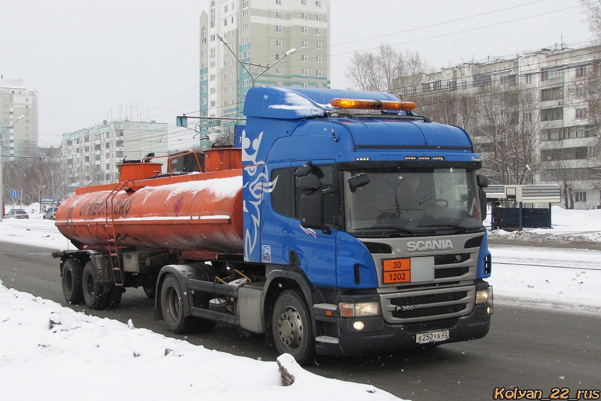 Алтайский край, № В 250 УА 22 — Scania ('2011) P360