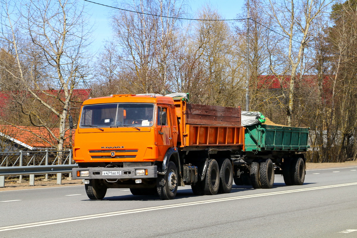 Псковская область, № Х 471 ВЕ 60 — КамАЗ-53215-15 [53215R]