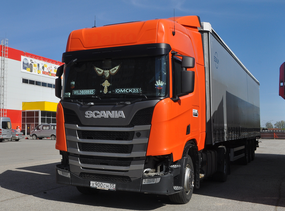 Омская область, № Х 900 СН 55 — Scania ('2016) R440