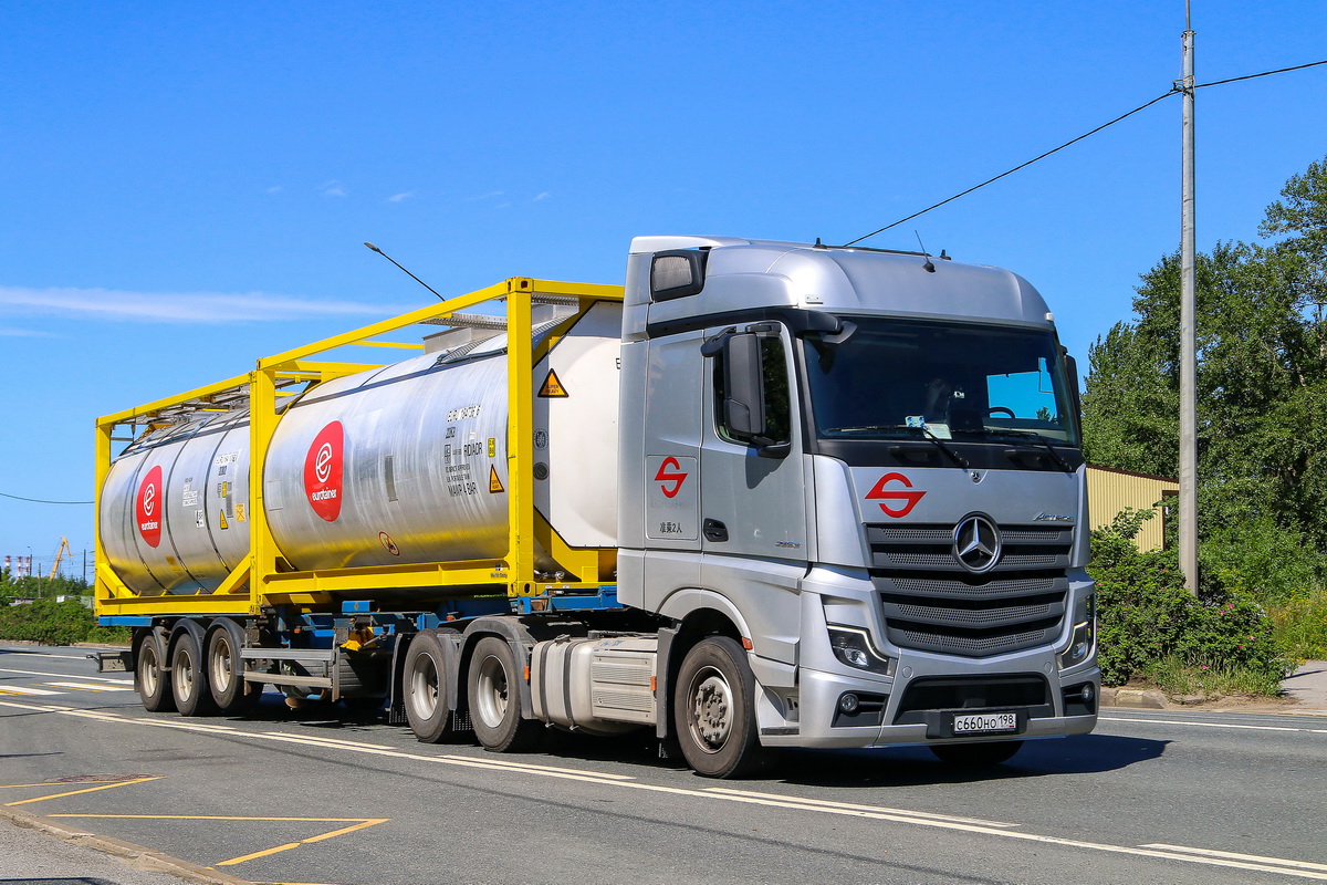 Санкт-Петербург, № С 660 НО 198 — Mercedes-Benz Actros ('2022) [LRD]