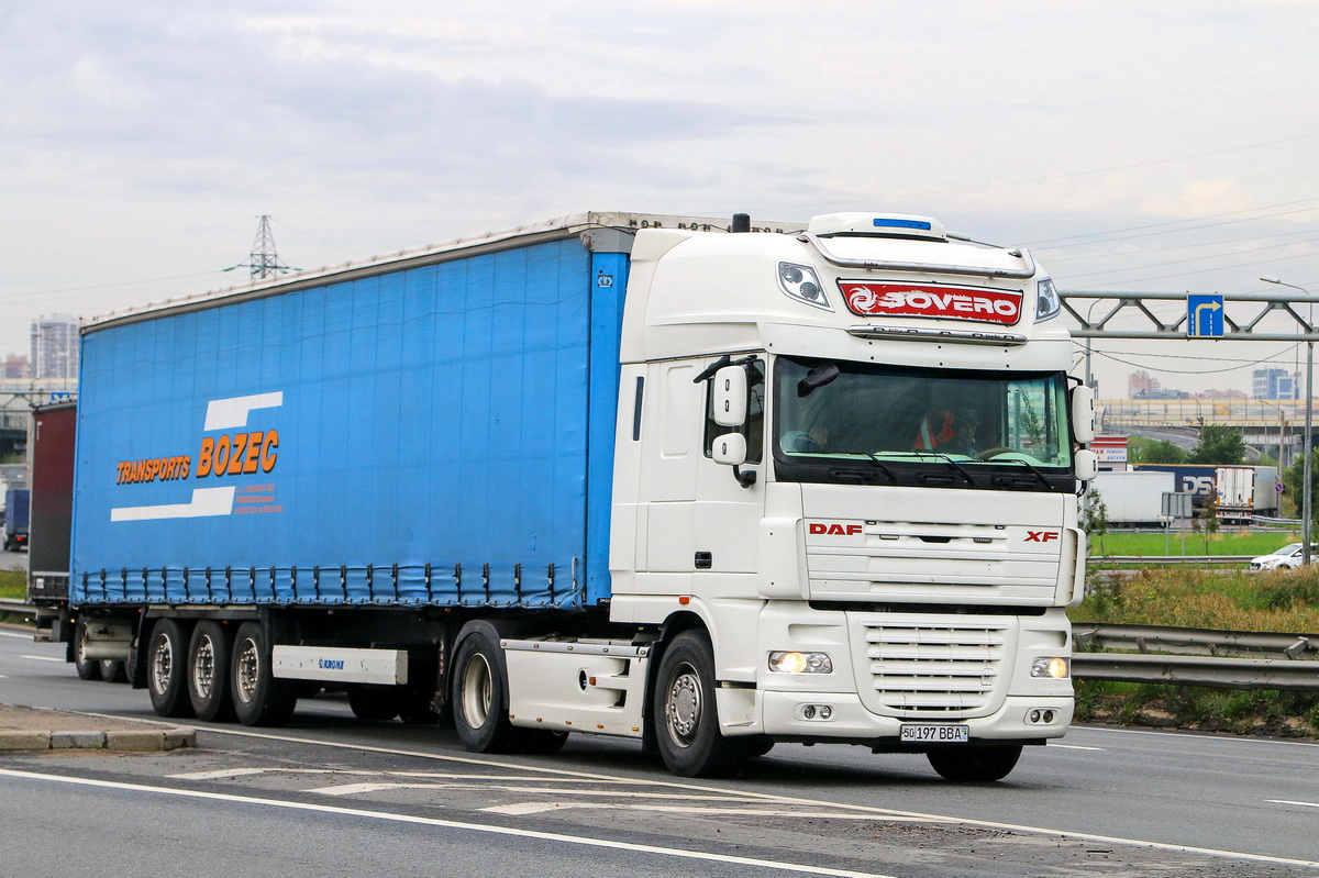 Узбекистан, № 50 197 BBA — DAF XF105 FT