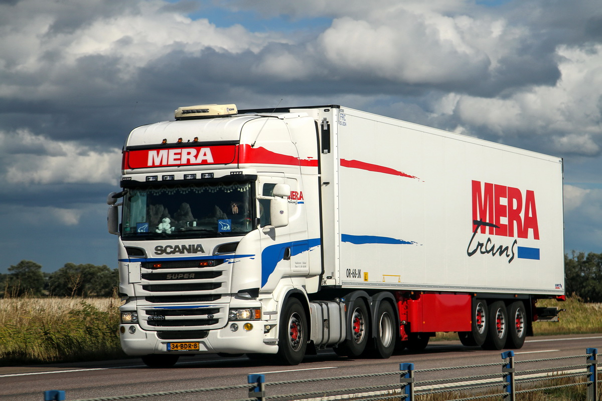 Нидерланды, № 34-BDR-8 — Scania ('2013) R520