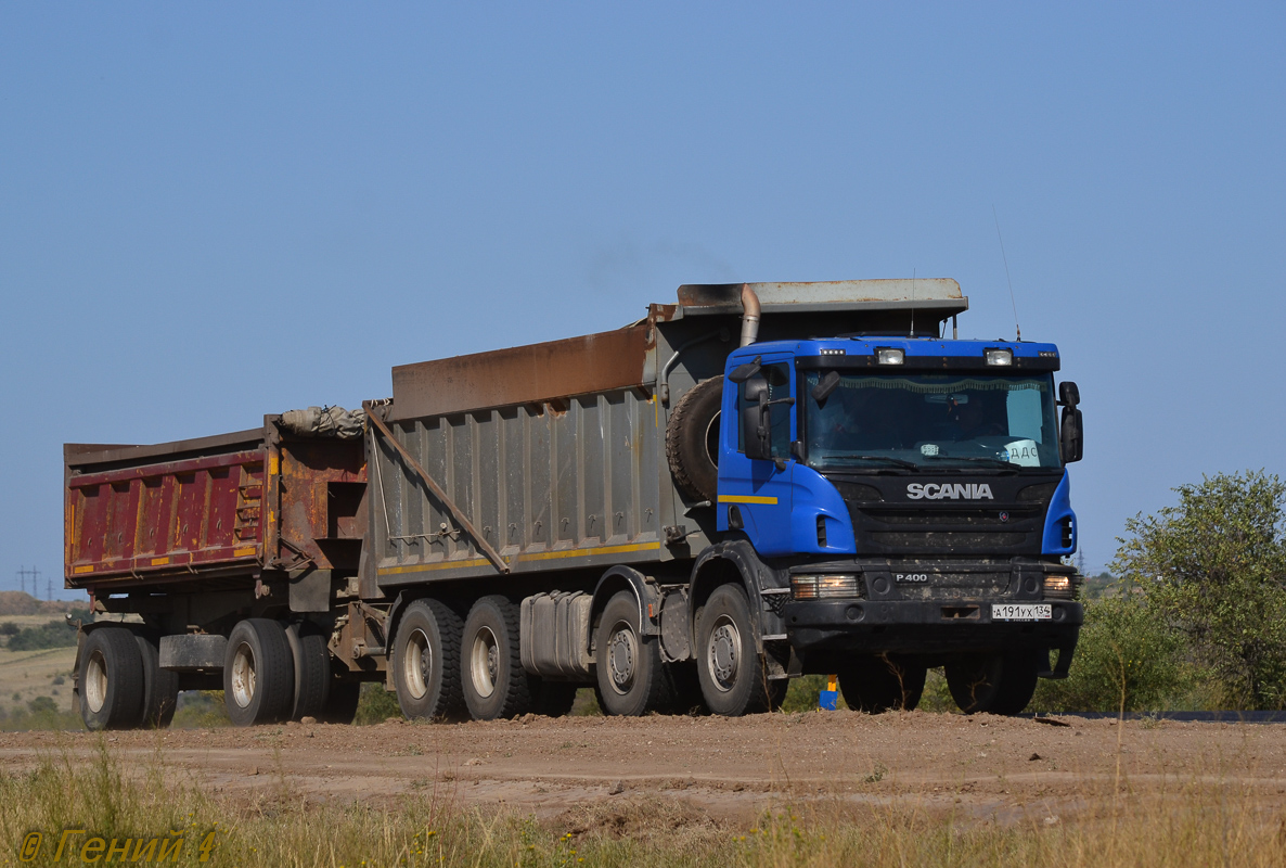 Волгоградская область, № А 191 УХ 134 — Scania ('2011) P400