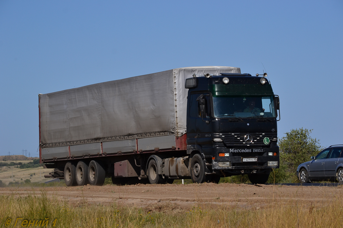 Краснодарский край, № Т 431 УС 93 — Mercedes-Benz Actros ('1997) 1843