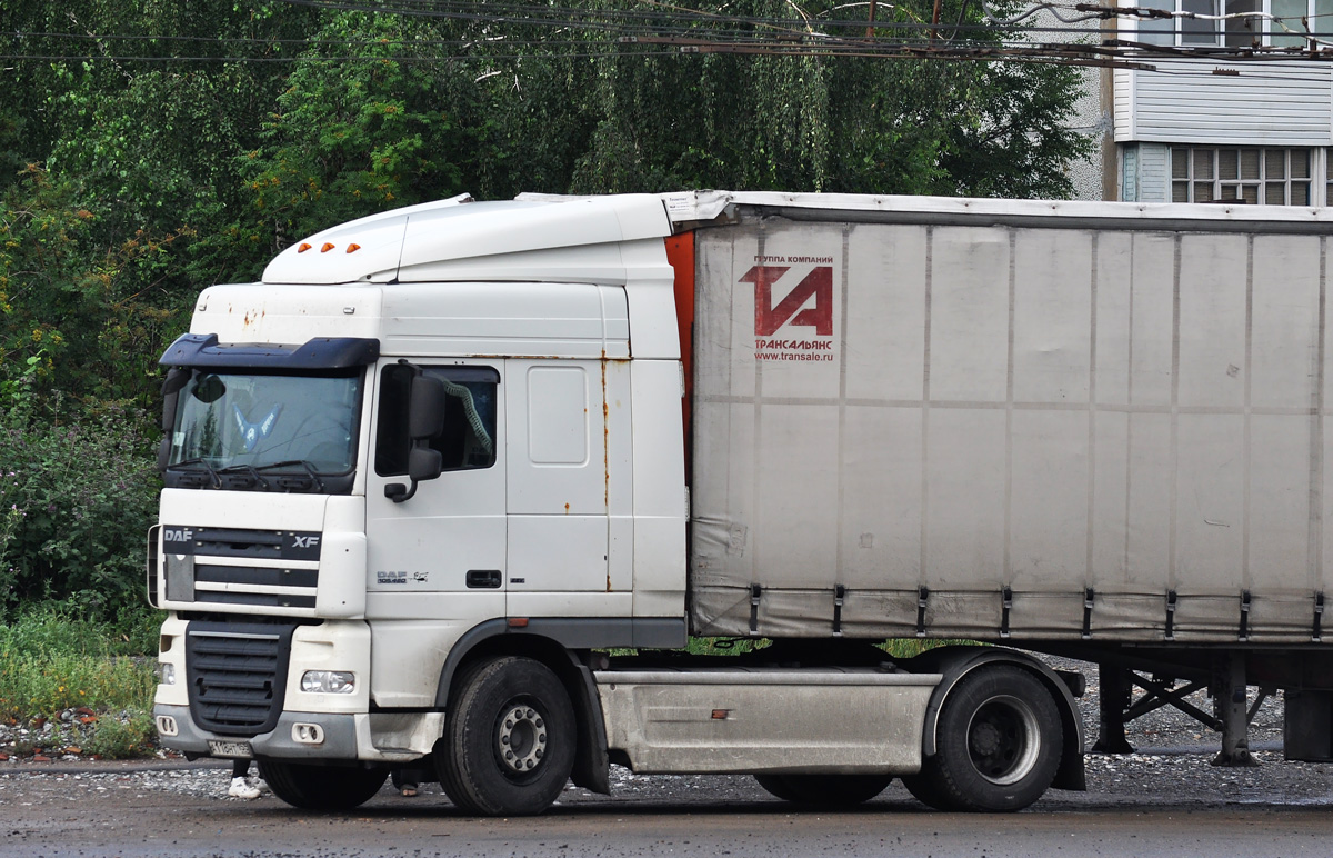 Омская область, № А 118 НТ 155 — DAF XF105 FT