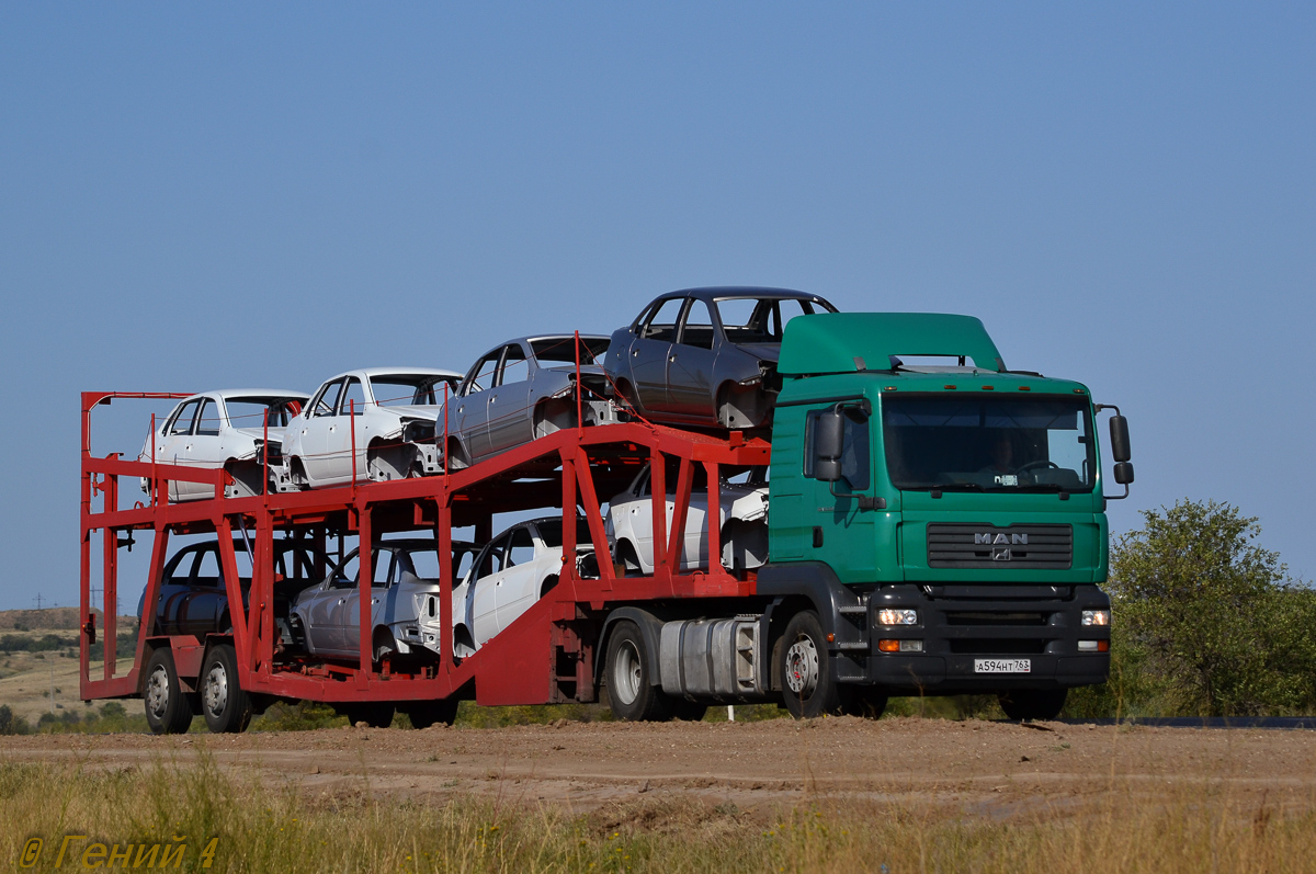 Самарская область, № А 594 НТ 763 — MAN TGA 18.360